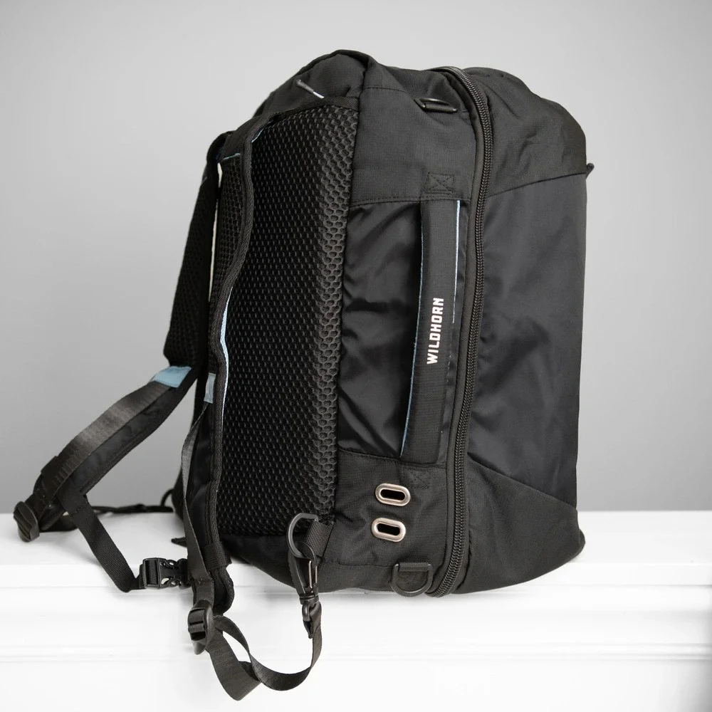 Wildhorn Travel Backpack / Ski Boot Bag GorpCore Backpacking Hiking Trip CarryOn